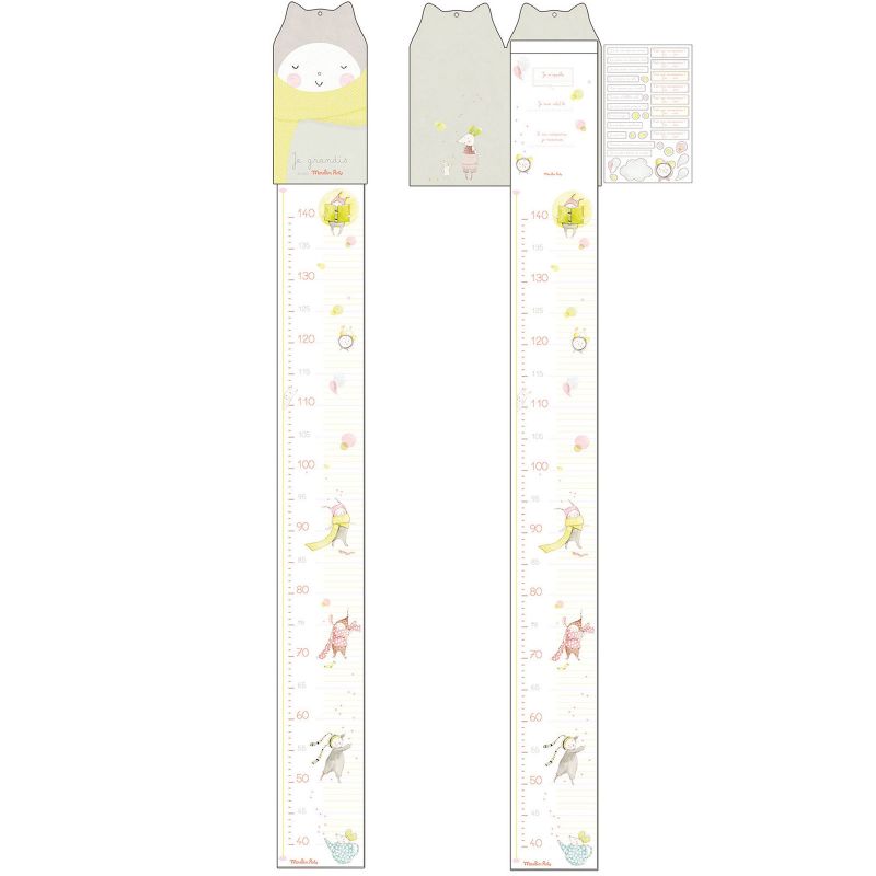 Toise carnet dépliable Les petits dodos (138 cm) Moulin Roty