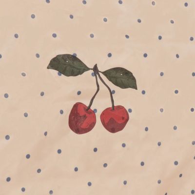 Mini tente de plage pop up Anti-UV Cherry Navy Dots