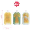Lot de 15 gourdes réutilisables (150 ml) Badabulle Produit 9