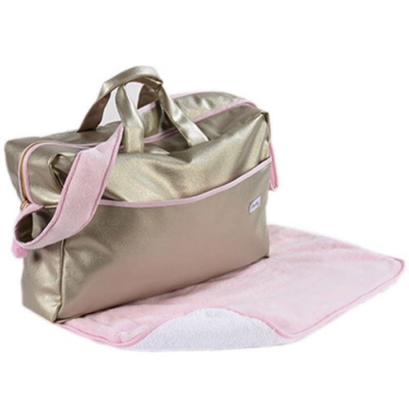 Sac à langer Beryl rose Maison Nougatine