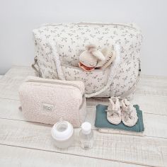 Sac de maternité Camila Olive Bloom