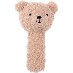 Hochet ours Teddy Bear Wild Rose - Jollein