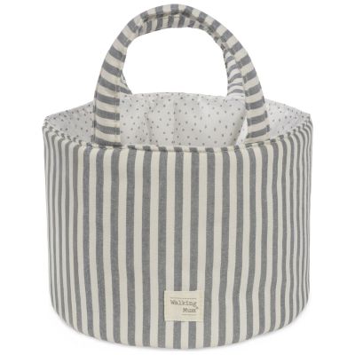 Panier de rangement Praliné Rayures Matcha Walking Mum