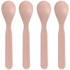 Lot de 4 cuillères en polypropylène et cellulose Tiny Team Chat Lässig Produit 2