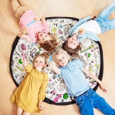 Sac à jouets 2 en 1 réversible Noomad Original Color my bag OMY Paris