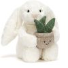 Peluche Lapin Cream avec plante (31 cm) Jellycat Produit 1