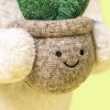 Peluche Lapin Cream avec plante (31 cm) Jellycat Ambiance 2