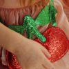 Sac enfant bandoulière Cherry glitter  par Konges Slojd