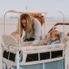 Chariot de transport enfant VW4 Volkswagen Bondi Blue (4 places) Wonderfold Ambiance 7