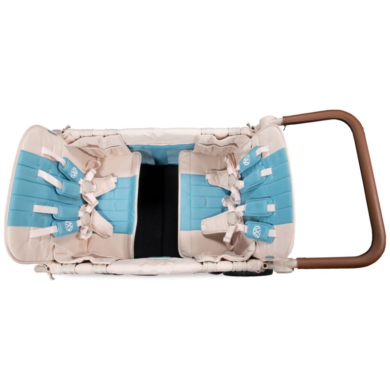 Chariot de transport enfant VW4 Volkswagen Bondi Blue (4 places) Wonderfold Produit 4