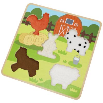 Puzzle tactile Ferme (5 pièces)