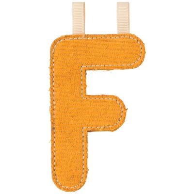 Lettre phosphorescente en tissu à suspendre F