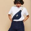 Sac banane Olivia Navy Blue  par Hindbag