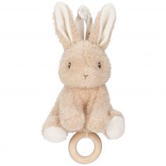 Peluche musicale à suspendre Lapin Newborn - Little Dutch