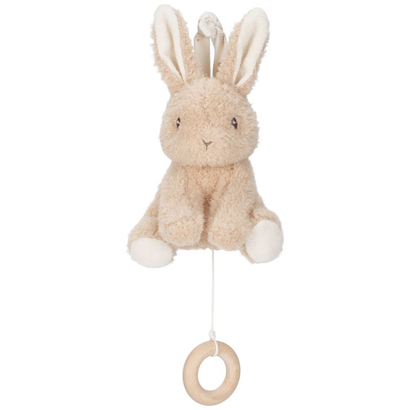 Peluche musicale à suspendre Lapin Newborn Little Dutch Produit 3