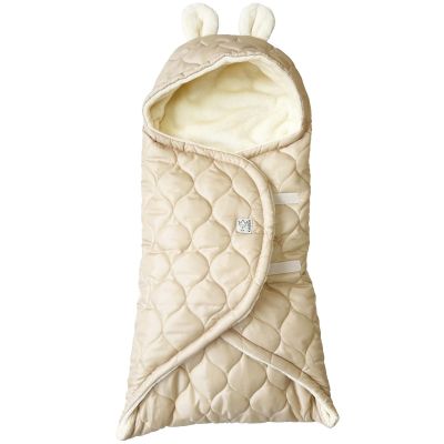 Couverture nomade pour bébé Recy sand/cream  par Kaiser