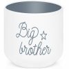 Coquetier en porcelaine Big brother - Créa Bisontine