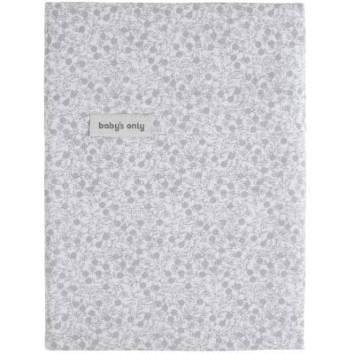 Drap de berceau Flower nordie blue (80 x 100 cm)  par Baby's Only