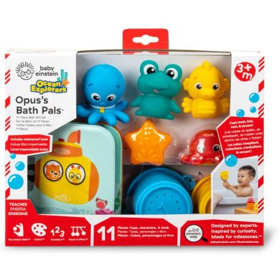 Coffret de bain Opus et ses amis (7 pièces) Baby Einstein