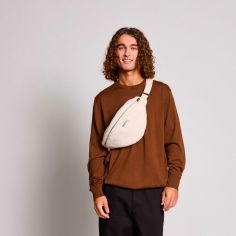 Sac banane Sasha L Teddy Arctique - Hindbag