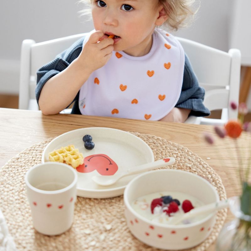 Coffret repas Happy Rascals Coeur lavande (4 pièces) - Reconditionné Lässig Produit 2