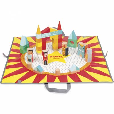 Blocs de construction Kubix Cirque (60 cubes) Janod