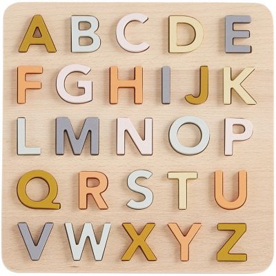Puzzle personnalisé prenom, Apprentissage des lettres, Puzzle en bois