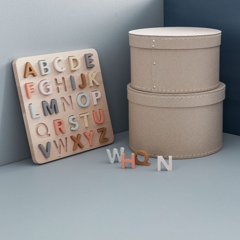 Puzzle alphabet en bois Kid's Concept Ambiance 7