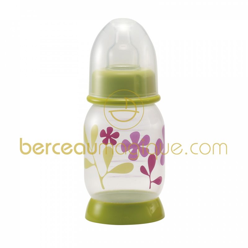 Biberon Fleurs sorbet 140 ml Béaba