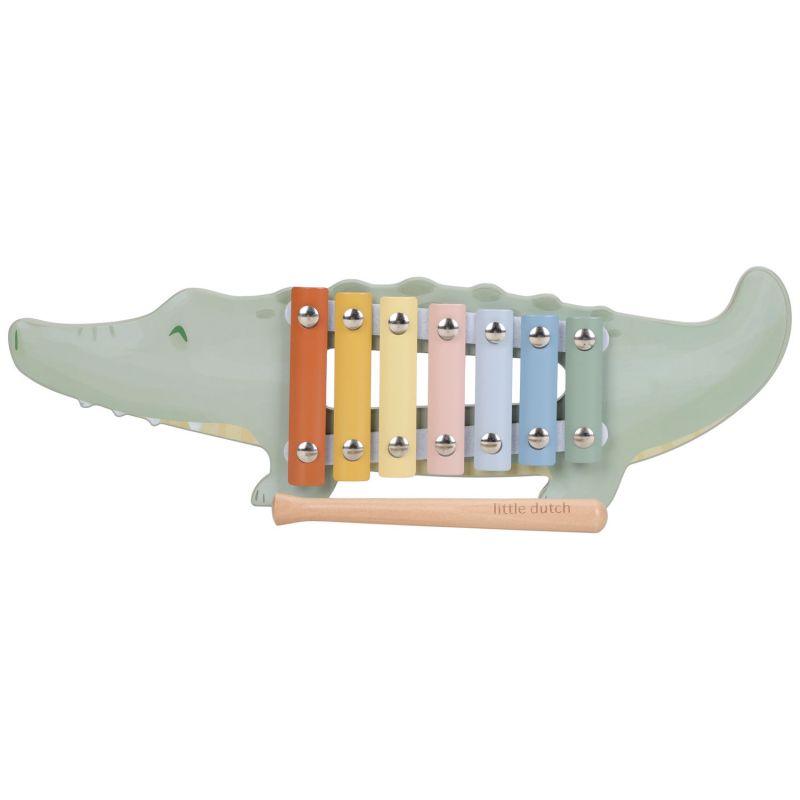 Xylophone Crocodile Safari Friends Little Dutch Produit 3