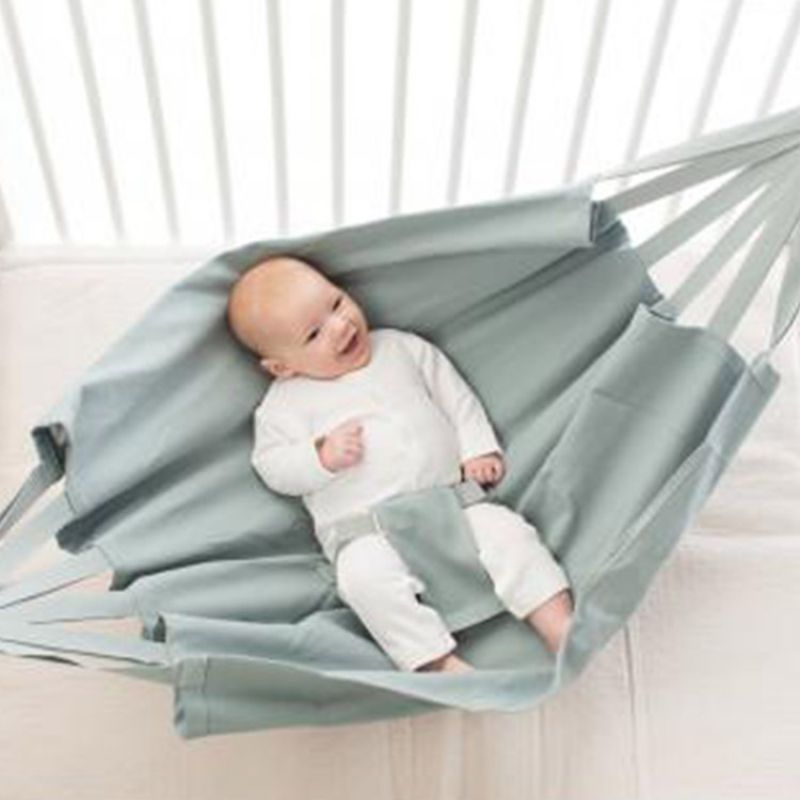 Hamac pour bébé vert d'eau Hoppa