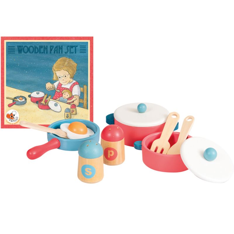 Ustensiles de cuisine en bois Egmont Toys