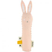 Hochet pouët lapin Mrs.Rabbit (16 cm)  par Trixie