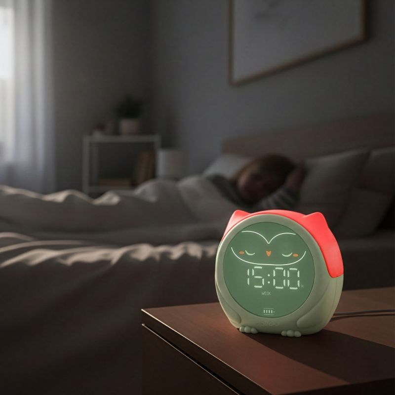 Réveil éducatif magique Owlie Cloud B Ambiance 8