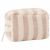 Variation Ivoire, Galet du produit Trousse de toilette en bambou rayée ivoire et galet de la marque BB & Co