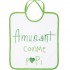 Bavoir à nouer Amusant comme papi vert - Babycalin Bavoir à nouer Amusant comme papi vert - Babycalin