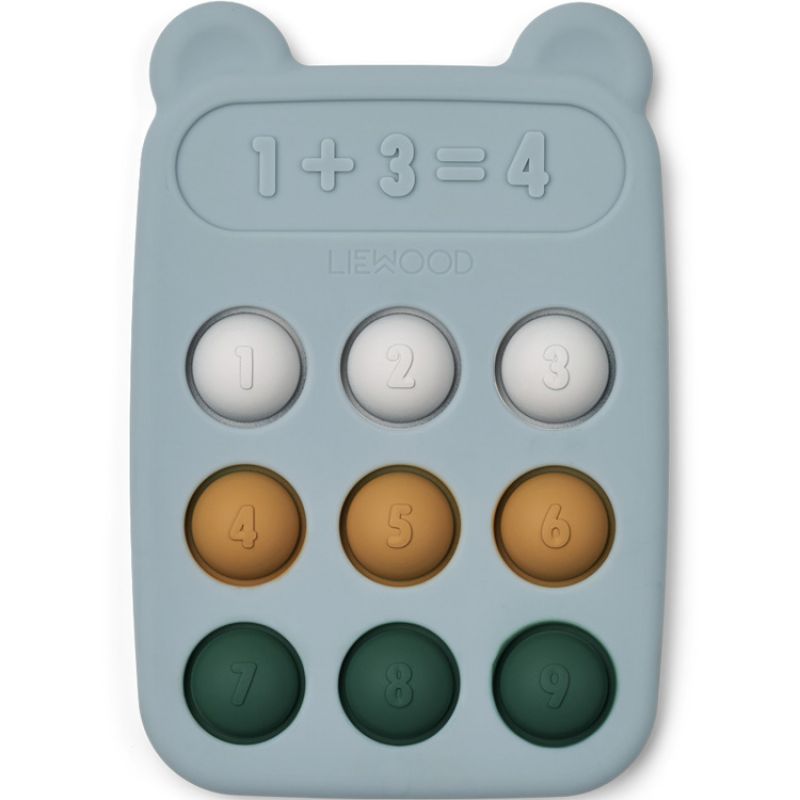 Pop it en silicone Anne Sea blue multi mix Liewood