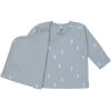 Tee-shirt kimono Blocks bleu clair (0-2 mois)  par Lässig 