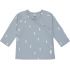 Tee-shirt kimono Blocks bleu clair (0-2 mois) - Lässig