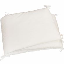 Tour de lit blanc (pour lit 60 x 120 cm)  par Luciole et Cie