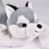 Peluche Husky lesté PODCOLL (50 cm) Histoire d'Ours Ambiance 2