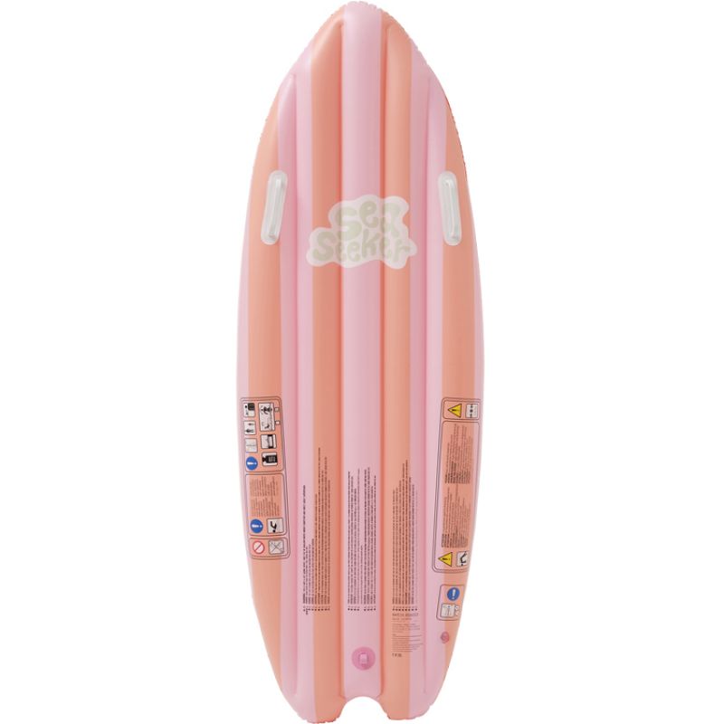 Bouée gonflable planche de surf Sea seeker strawberry Sunnylife