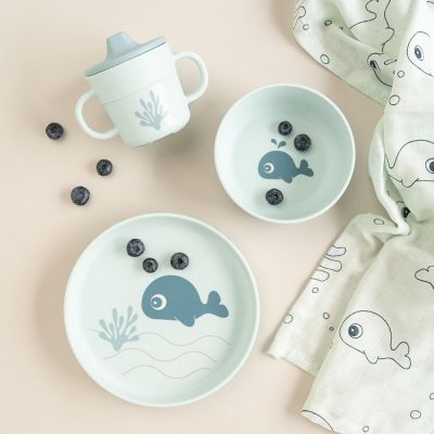 Coffret repas Foodie Wally Bleu (3 pièces) (Done by deer) - Image 2