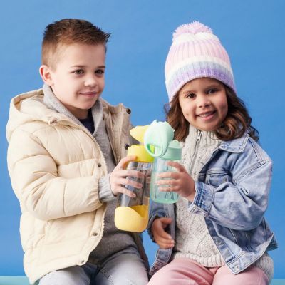 Gourde en tritan avec paille Spear Mint (450 ml)