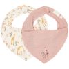 Set de 2 bavoirs bandana Blooming Safari Little Dutch Produit 1