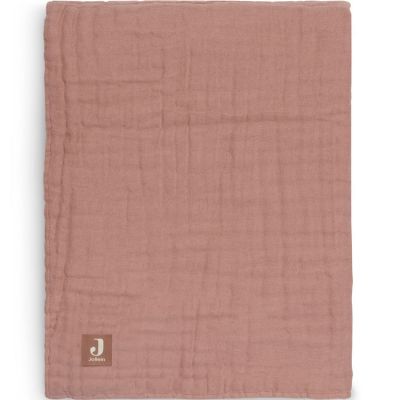 Couverture en coton froissé Rosewood (75 x 100 cm)  par Jollein