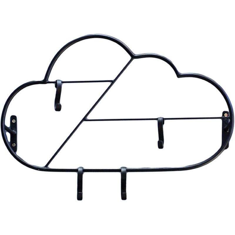 Pêle-mêle décoratif Nuage  noir (48 x 28 cm) AFKliving