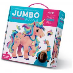 Puzzle Jumbo Licornes (48 pièces) - Crocodile Creek