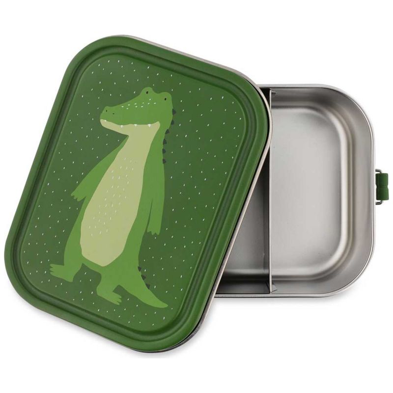 Grande lunch box Mr. Alligator (1,2 L) Trixie Produit ouvert 4