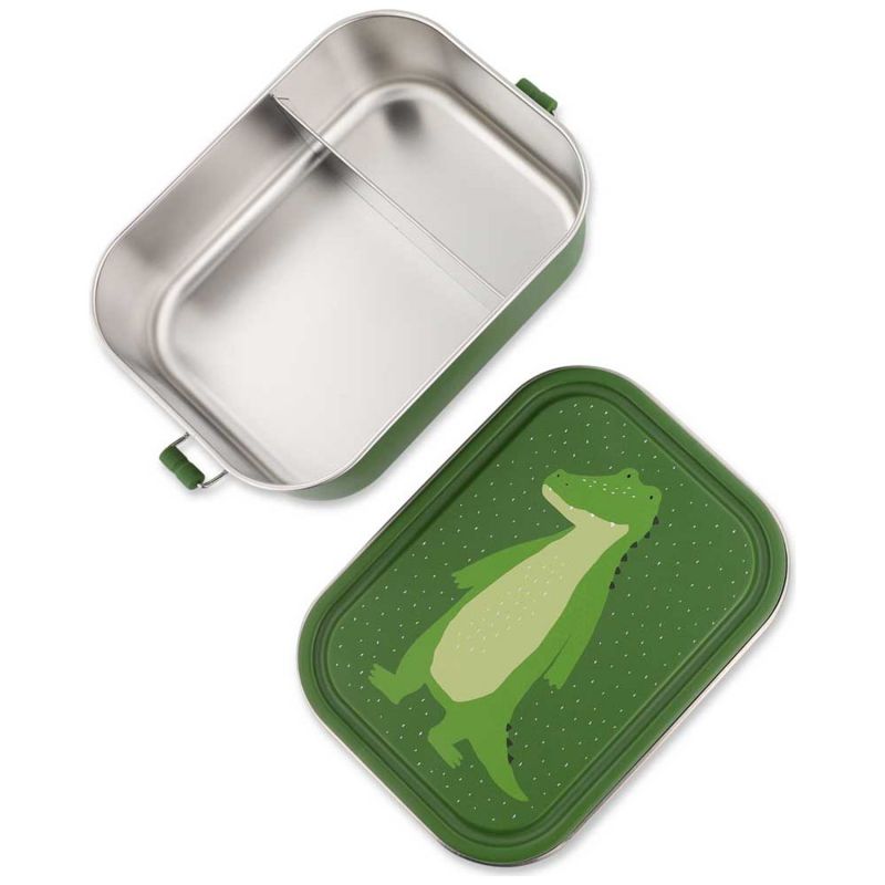 Grande lunch box Mr. Alligator (1,2 L) Trixie Produit ouvert 5